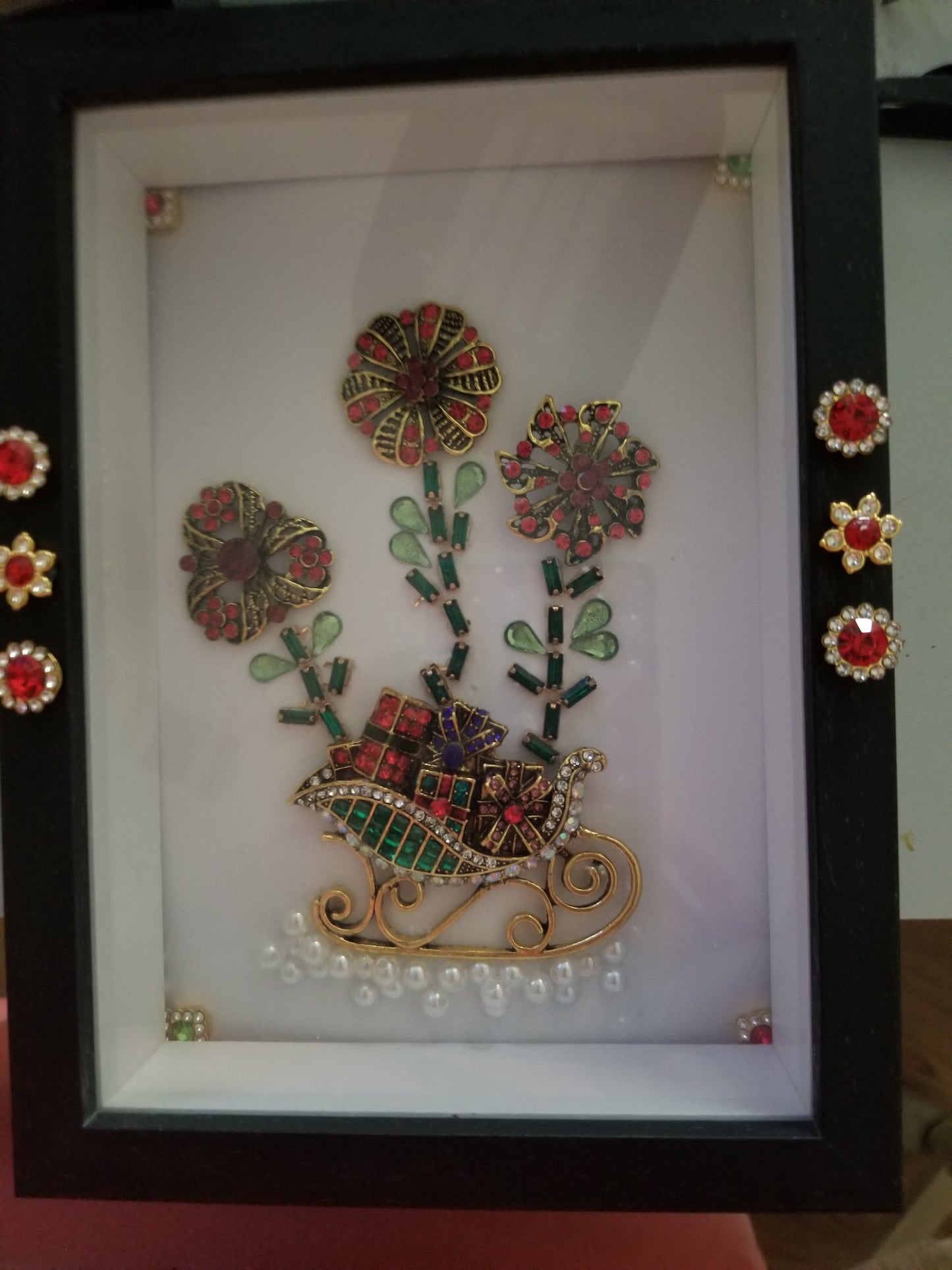 Christmas Sleigh Shadowbox